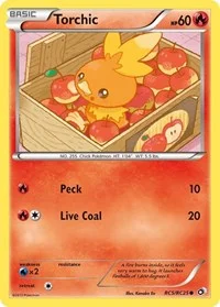 Torchic | RC5/RC25 | Holofoil | Legendary Treasures: Radiant Collection