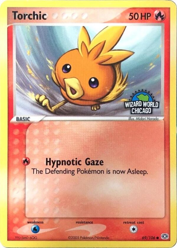 Torchic (Wizard World Chicago) 69/106 Normal Miscellaneous Cards & Products
