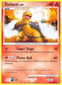 Torkoal | 100/127 | Reverse Holofoil | Platinum