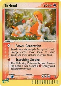 Torkoal | 12/97 | Holofoil | Dragon