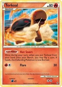 Torkoal | 25/95 | Reverse Holofoil | Unleashed