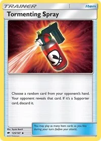 Tormenting Spray | 125/147 | Reverse Holofoil | SM - Burning Shadows
