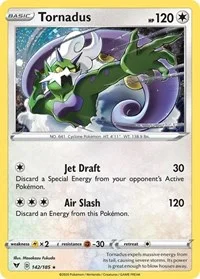 Tornadus | 142/185 (Cosmos Holo) | Holofoil | Blister Exclusives