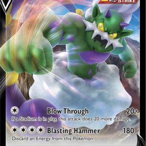 Tornadus V 124/198 Holofoil SWSH06: Chilling Reign