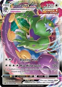 Tornadus VMAX | 125/198 | Holofoil | SWSH06: Chilling Reign
