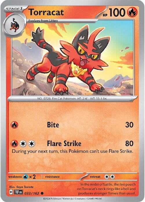 Torracat 033/162 Normal SV05: Temporal Forces Torracat 033/162 Normal SV05: Temporal Forces