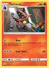Torracat | 21/181 | Reverse Holofoil | SM - Team Up