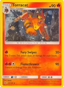 Torracat | 25/149 (Cosmos Holo) | 025/149 | Holofoil | League & Championship Cards