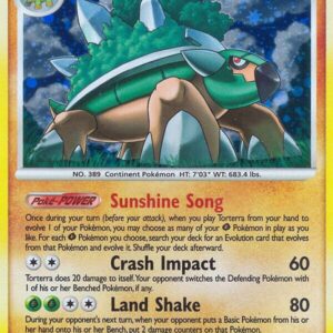 Torterra 11/100 Reverse Holofoil Stormfront