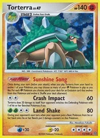 Torterra | 11/100 | Reverse Holofoil | Stormfront