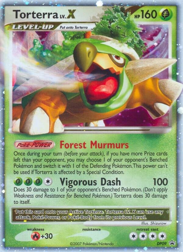 Torterra LV.X DP09 Holofoil Diamond and Pearl Promos