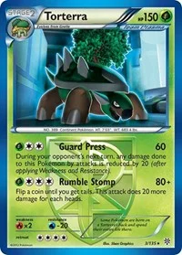 Torterra (Team Plasma) | 3/135 | Normal | Plasma Storm