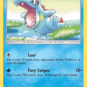 Totodile 22/70 Normal Dragon Majesty Totodile 22/70 Normal Dragon Majesty