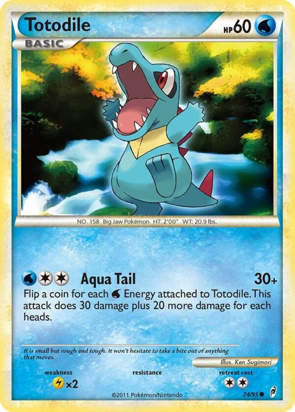 Totodile 74/95 Normal Call of Legends