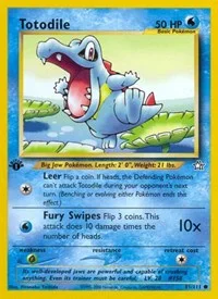 Totodile (81) | 081/111 | Unlimited | Neo Genesis