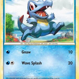 Totodile 86/123 Normal HeartGold SoulSilver Totodile 86/123 Normal HeartGold SoulSilver