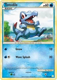 Totodile | 86/123 | Normal | HeartGold SoulSilver