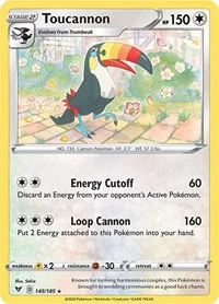 Toucannon | 145/185 | Normal | SWSH04: Vivid Voltage