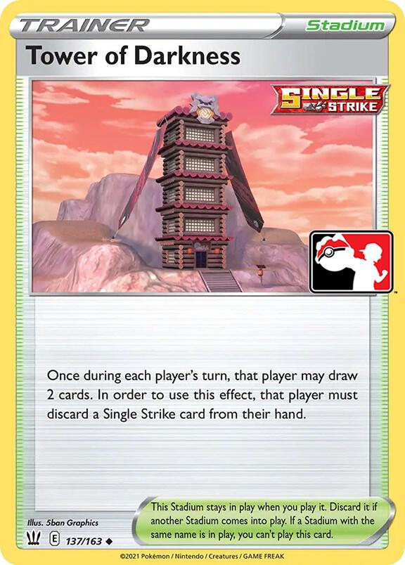 Tower of Darkness 137/163 Normal Prize Pack Series Cards