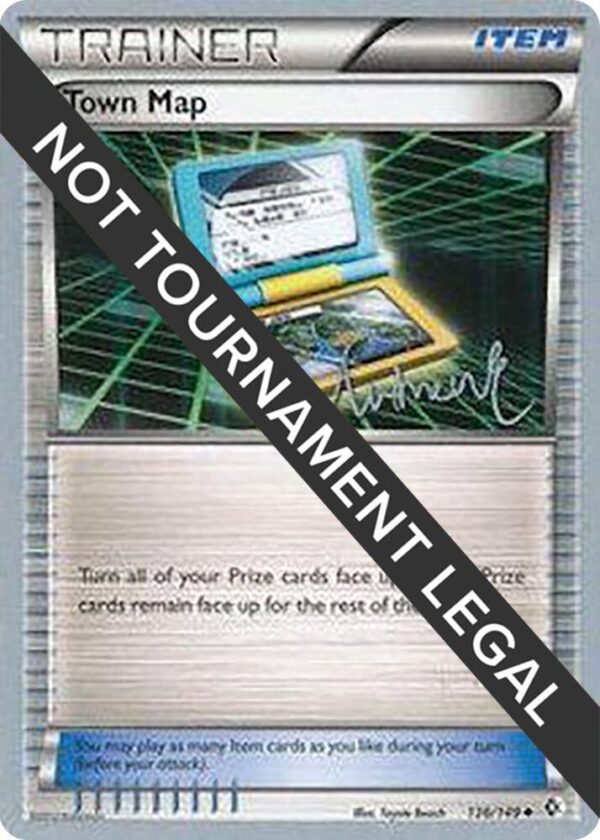 Town Map 2014 (Andrew Estrada) 136/149 Normal World Championship Decks Town Map 2014 (Andrew Estrada) 136/149 Normal World Championship Decks