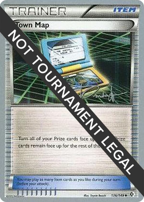 Town Map 2014 (Trent Orndorff) 136/149 Normal World Championship Decks Town Map 2014 (Trent Orndorff) 136/149 Normal World Championship Decks