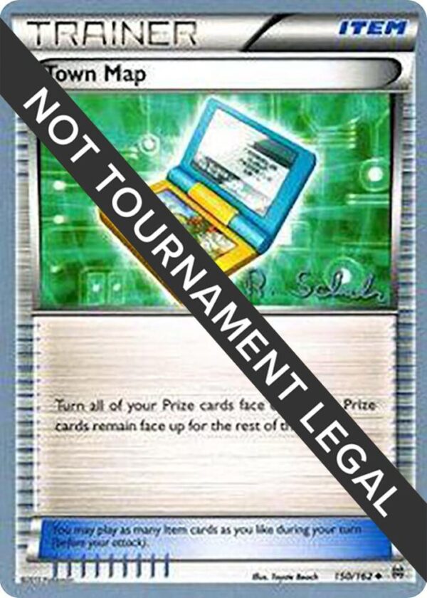 Town Map 2018 (Robin Schulz) 150/162 Normal World Championship Decks