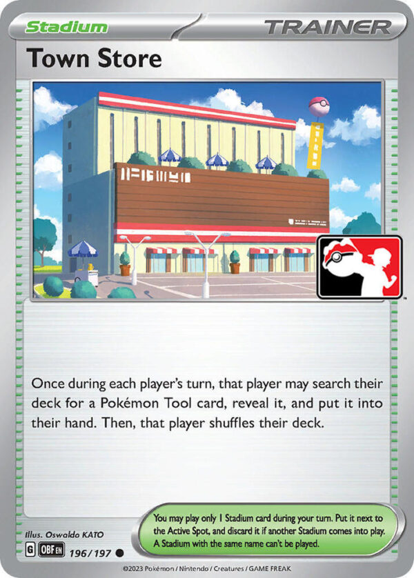 Town Store 196/197 Holofoil Prize Pack Series Cards