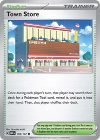 Town Store | 196/197 | Normal | SV03: Obsidian Flames