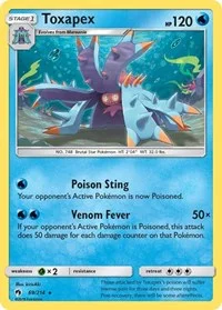 Toxapex | 69/214 | Normal | SM - Lost Thunder