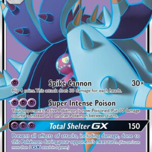 Toxapex GX (Full Art) 136/145 Holofoil SM – Guardians Rising
