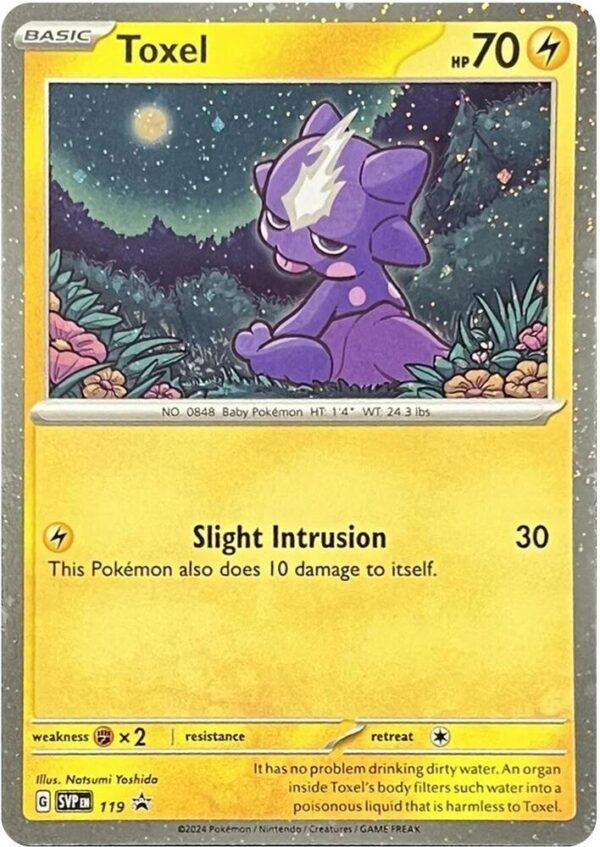 Toxel 119 Holofoil SV: Scarlet & Violet Promo Cards Toxel 119 Holofoil SV: Scarlet & Violet Promo Cards