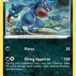 Toxicroak 110/195 Reverse Holofoil SWSH12: Silver Tempest