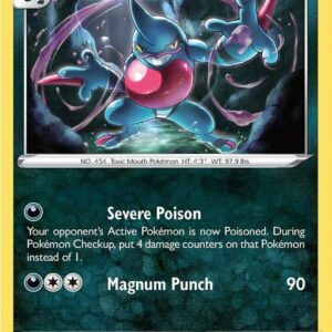 Toxicroak 166/264 Normal SWSH08: Fusion Strike