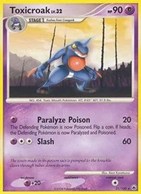 Toxicroak | 31/100 | Reverse Holofoil | Majestic Dawn