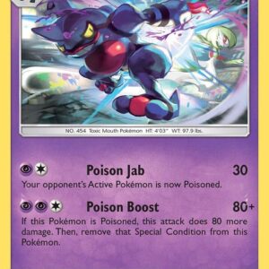 Toxicroak 55/147 Reverse Holofoil SM – Burning Shadows