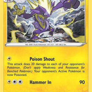 Toxtricity 069/192 Reverse Holofoil SWSH02: Rebel Clash