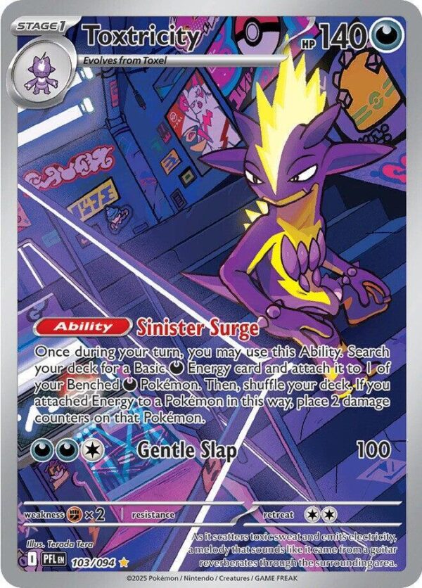 Toxtricity 103/094 Holofoil ME02: Phantasmal Flames
