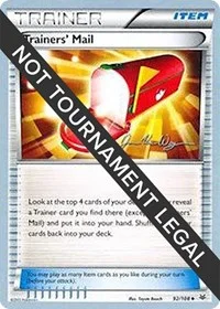 Trainers' Mail | 2015 (Jacob Van Wagner) | 92/108 | Normal | World Championship Decks