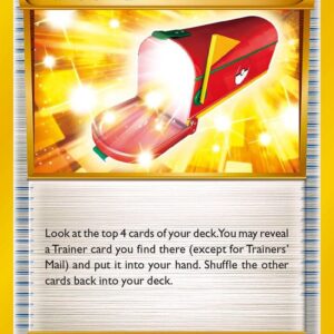 Trainers’ Mail (Secret) 100/98 Holofoil XY – Ancient Origins Trainers’ Mail (Secret) 100/98 Holofoil XY – Ancient Origins
