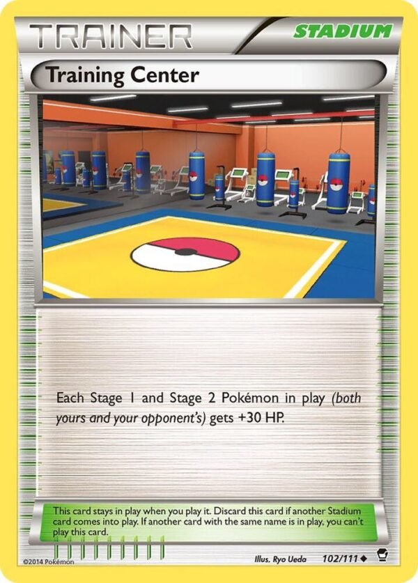 Training Center 102/111 Reverse Holofoil XY – Furious Fists