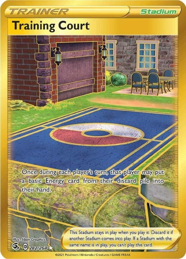 Training Court (Secret) 282/264 Holofoil SWSH08: Fusion Strike Training Court (Secret) 282/264 Holofoil SWSH08: Fusion Strike