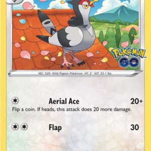 Tranquill 062/078 Normal Pokemon GO