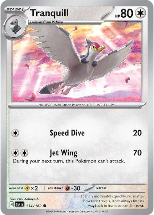 Tranquill 134/162 Normal SV05: Temporal Forces