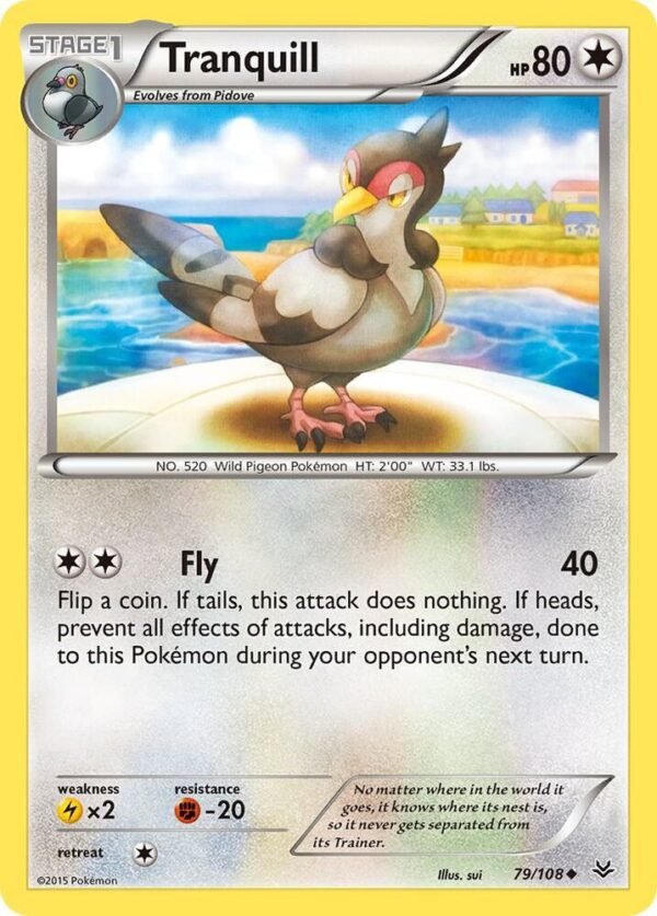 Tranquill 79/108 Normal XY – Roaring Skies Tranquill 79/108 Normal XY – Roaring Skies