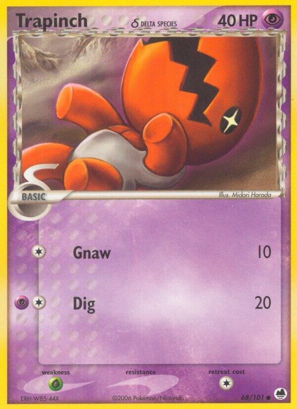 Trapinch 068/101 (Delta Species) Normal Dragon Frontiers Trapinch 068/101 (Delta Species) Normal Dragon Frontiers