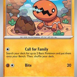 Trapinch 104/191 Reverse Holofoil SV08: Surging Sparks