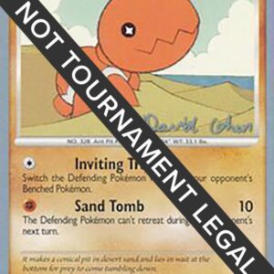 Trapinch 2009 (David Cohen) 115/132 Normal World Championship Decks