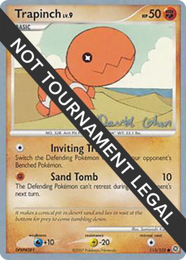 Trapinch 2009 (David Cohen) 115/132 Normal World Championship Decks