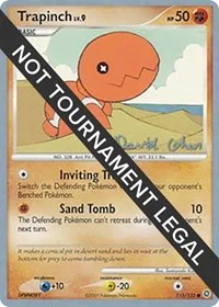 Trapinch | 2009 (David Cohen) | 115/132 | Normal | World Championship Decks
