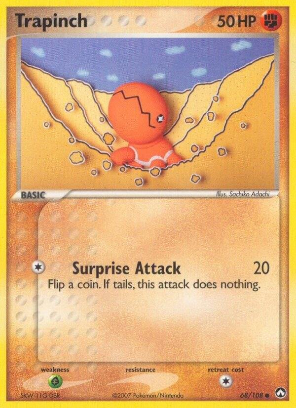 Trapinch 68/108 Reverse Holofoil Power Keepers Trapinch 68/108 Reverse Holofoil Power Keepers